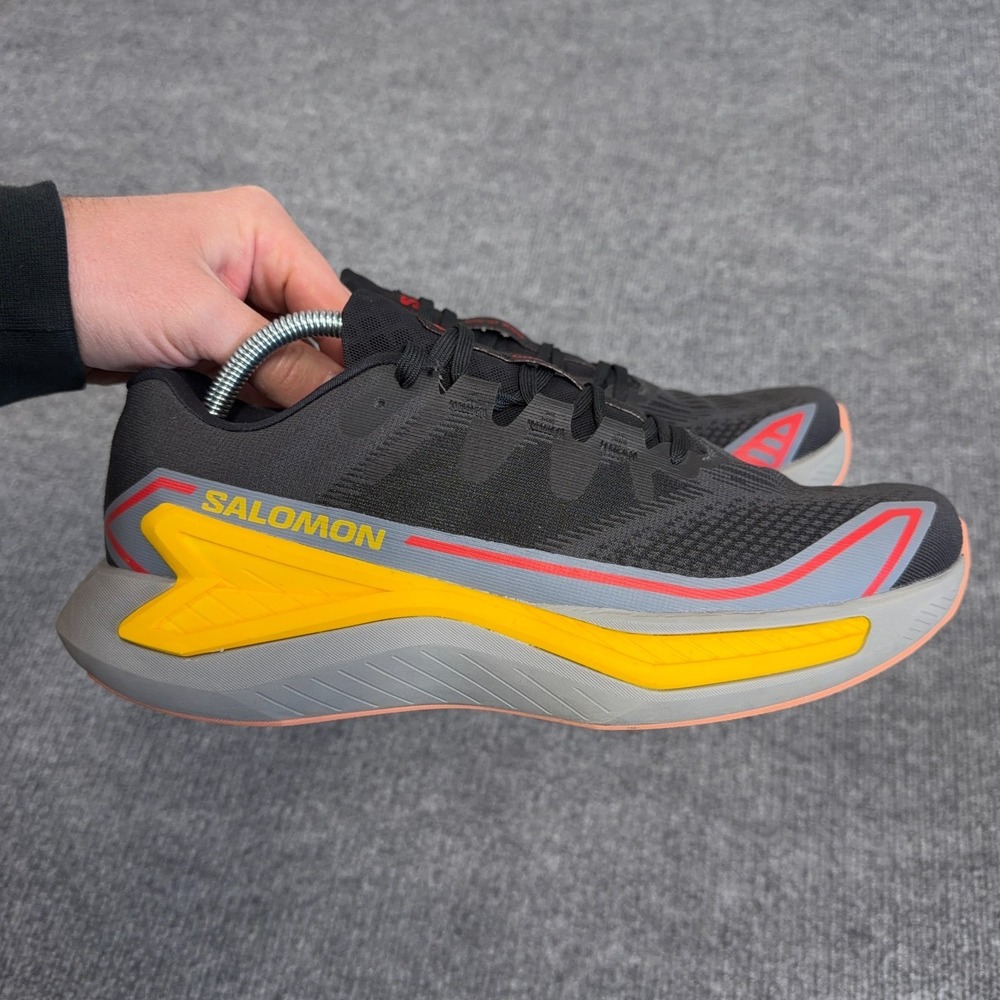 Salomon Shoes Men 9 Black DRX Bliss Athletic Running Sneakers *Upgraded Insoles*